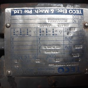 Motor Techo 30hp/22kW 1400 Rpm