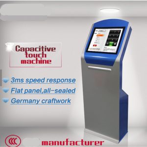 17 inch capacitive touch screen self service kiosk