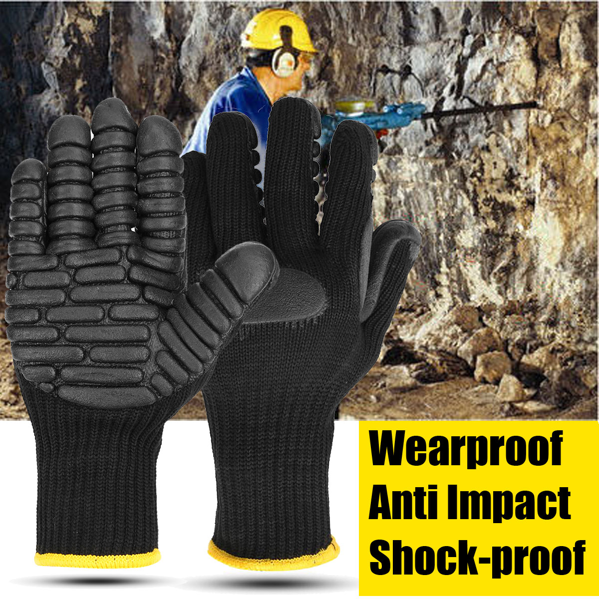 Mechanics & Anti-Vibration Work Gloves | Impact Work Gloves