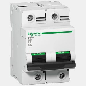 SCHNEIDER A9N18363 C120N-circuit breaker-2P-125A-C curve