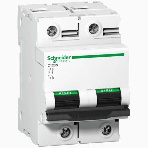 SCHNEIDER A9N18363 C120N-circuit breaker-2P-125A-C curve