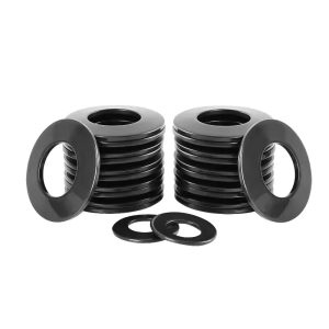 DIN2093 Conical Disc Spring Gasket 50CrVA Black Compression Belleville Spring Washer Outer Dia 8‑50mm Industrial Hardware