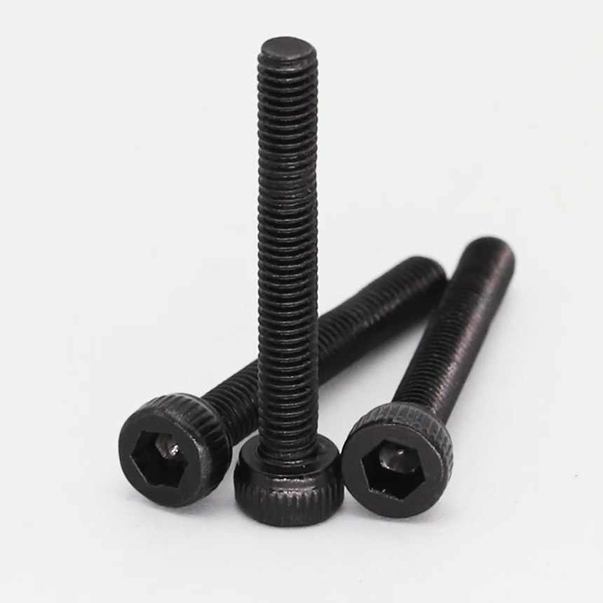 M3 M4*3/4/5/10/15/20/30/40/50/60/90-100mm DIN912 12.9 Grade Steel Full Thread Inner Hexagon Hex Socket Allen Head Cap Bolt Screw - Image 3