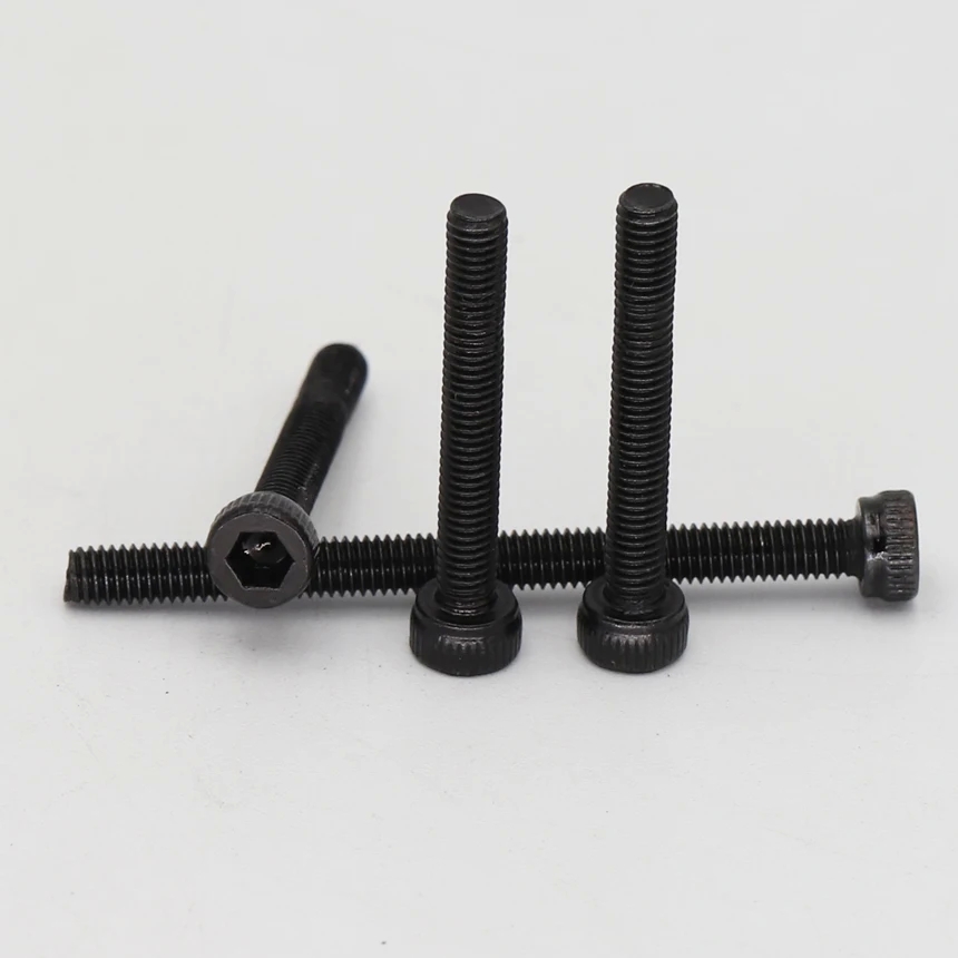 M3 M4*3/4/5/10/15/20/30/40/50/60/90-100mm DIN912 12.9 Grade Steel Full Thread Inner Hexagon Hex Socket Allen Head Cap Bolt Screw - Image 4