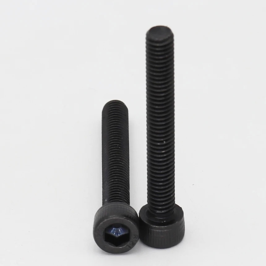 M3 M4*3/4/5/10/15/20/30/40/50/60/90-100mm DIN912 12.9 Grade Steel Full Thread Inner Hexagon Hex Socket Allen Head Cap Bolt Screw - Image 6