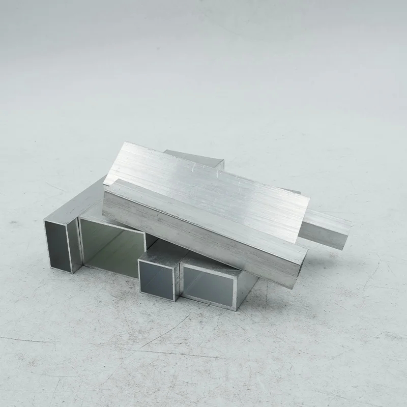 Rectangular 6063 Aluminum Square Tube Aluminum Pipe Length 100mm 250mm - Image 2