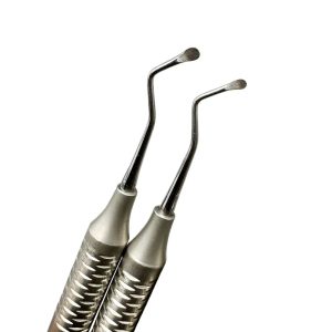 1pc Dental Curette Periodontal Bone Curettes stainless steel Dental Tooth Cleaning Scaler Double-Ended Restorative Tools