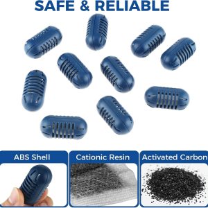 10pcs Demineralization Cartridge for Humidifier Fit for HoMedics Ultrasonic Humidifiers Filter Mineral Deposits Purifies Water