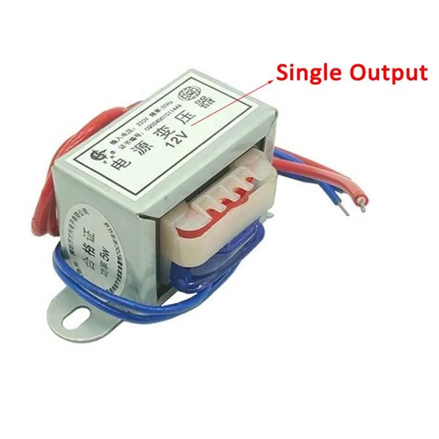 1W 2W 3W 5W 10W 20W 30W 50W 60W 80W 100W Power Transformer Input AC 220V 50HZ Output AC 6V 9V 12V 15V 18V 24V Single/Dual - Image 4
