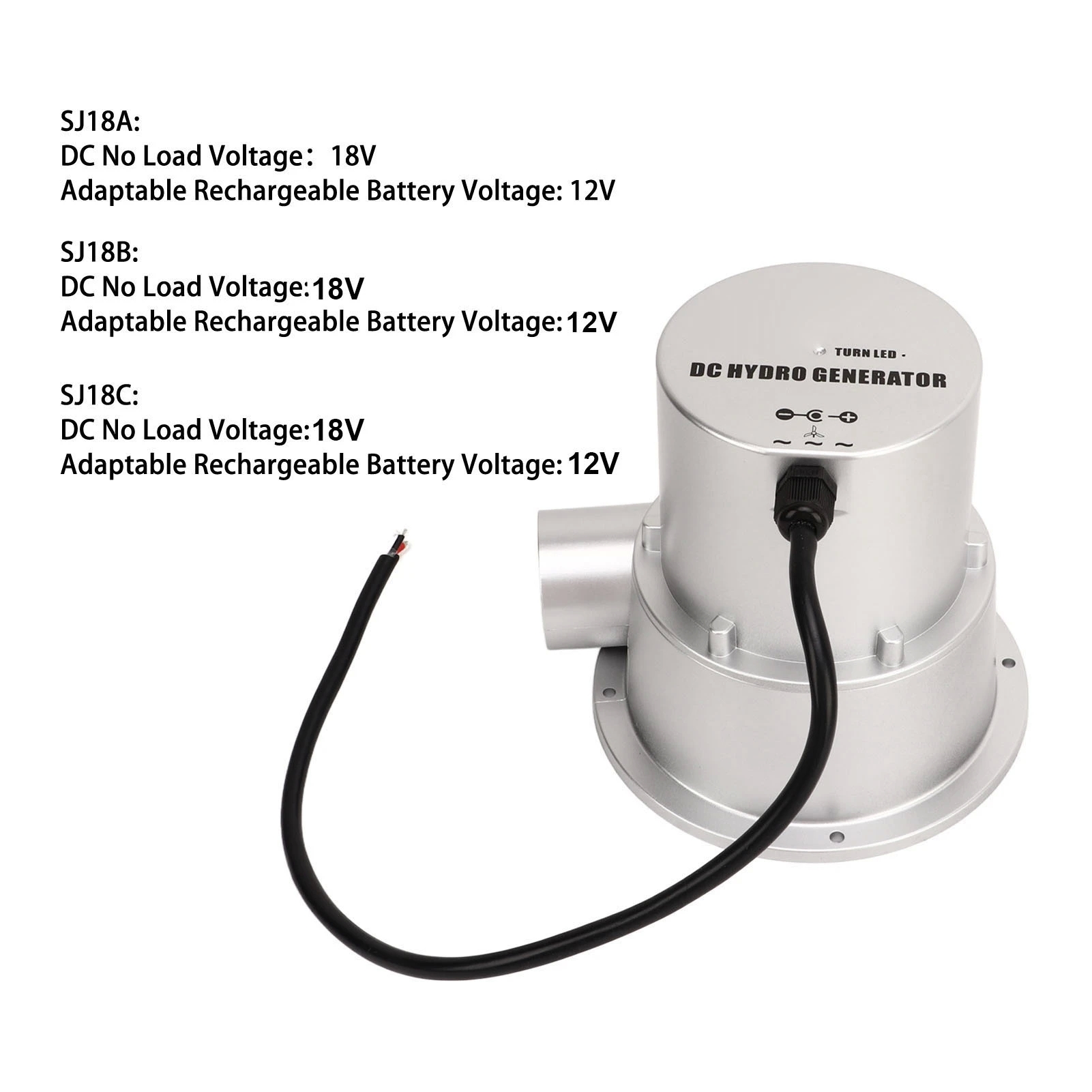 Water Turbine Hydroelectric Generator Permanent Magnet Brushless Motor Small Water Force Hydro Generator - Image 4