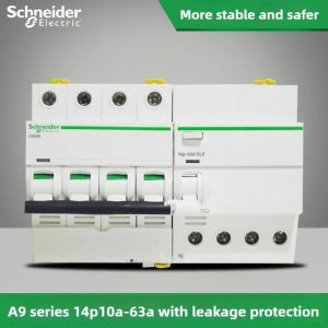 Schneider Electric A9 Air Circuit Breaker IC65N 1P 2P 3P 4P 6/80A Leakage Main Switch Ensuring Safe and Efficient Power Supply
