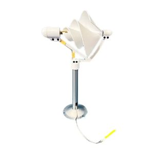 Miniature spiral wind turbine, Archimedes rose model, wind-start scientific experiment power lamp.
