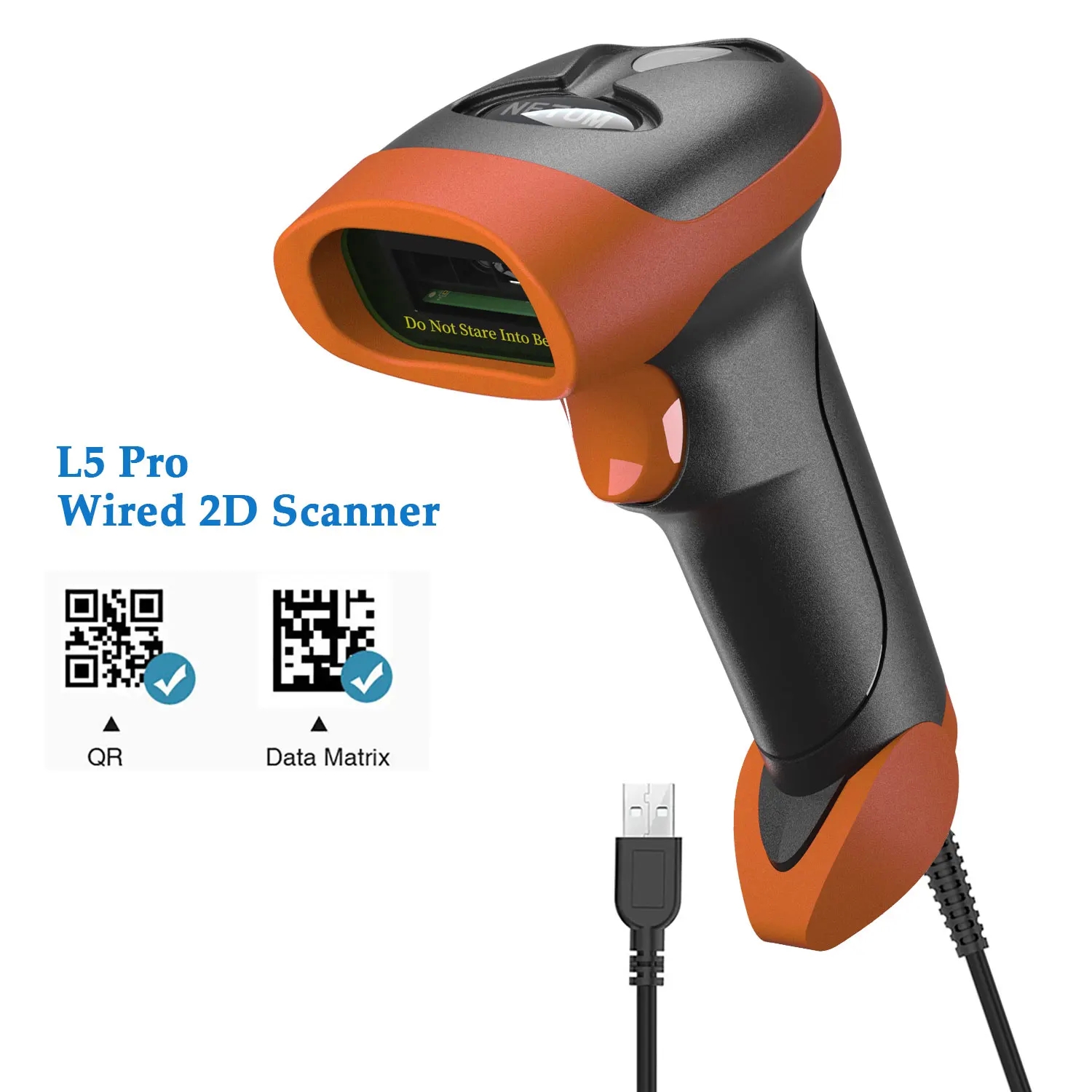 NETUM L8BLPro Blueooth Wireless 2D Barcode Scanner QR Barcode Reader PDF417 Automatic Sensing for Pos Scanning - Image 7