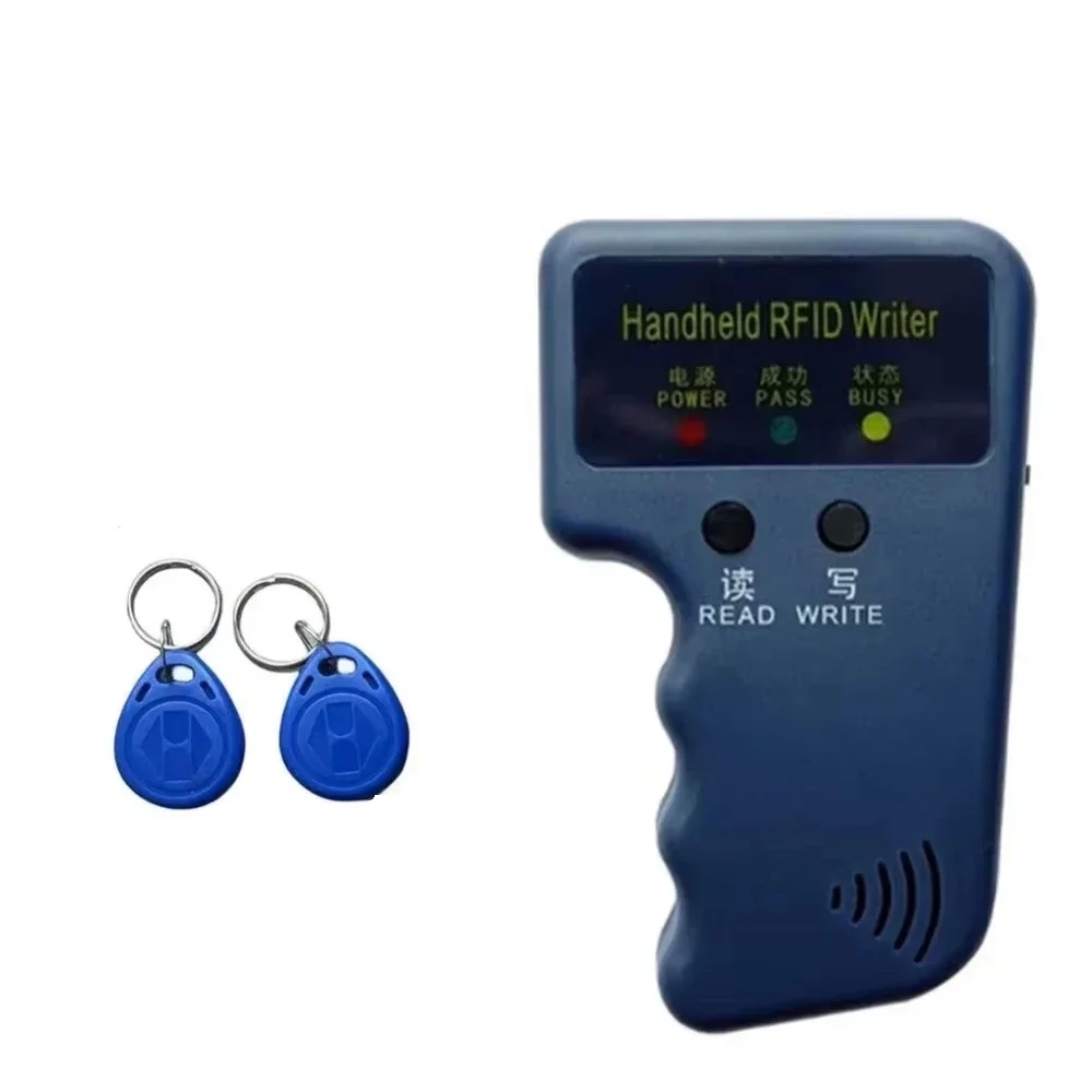 RFID Duplicator ID Handheld 125khz Key Copier Reader Writer Reader Card Cloner Programmer Writable Key Access Card Keyfobs - Image 13
