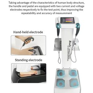 Bmi Body Analyzer Machine Professional Health Care Weight Test Fat Composition with WIFI Blueteeth And HP Color Printer