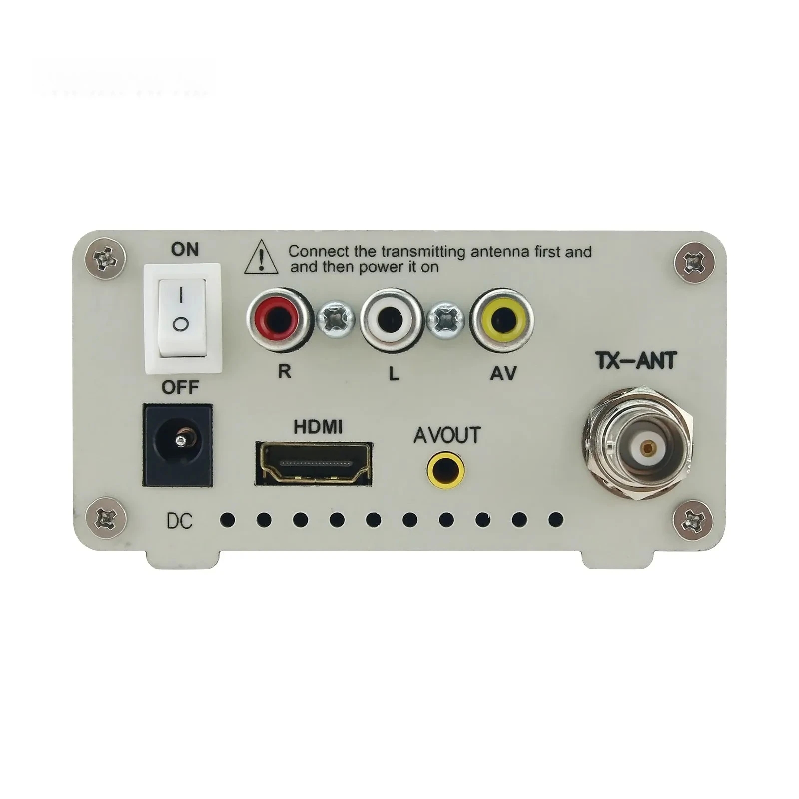 TV-TX200 VHF/UHF Analog TV Transmitter Support HD/AV Input Analog Signal Transmitter with Telescopic Antenna - Image 3