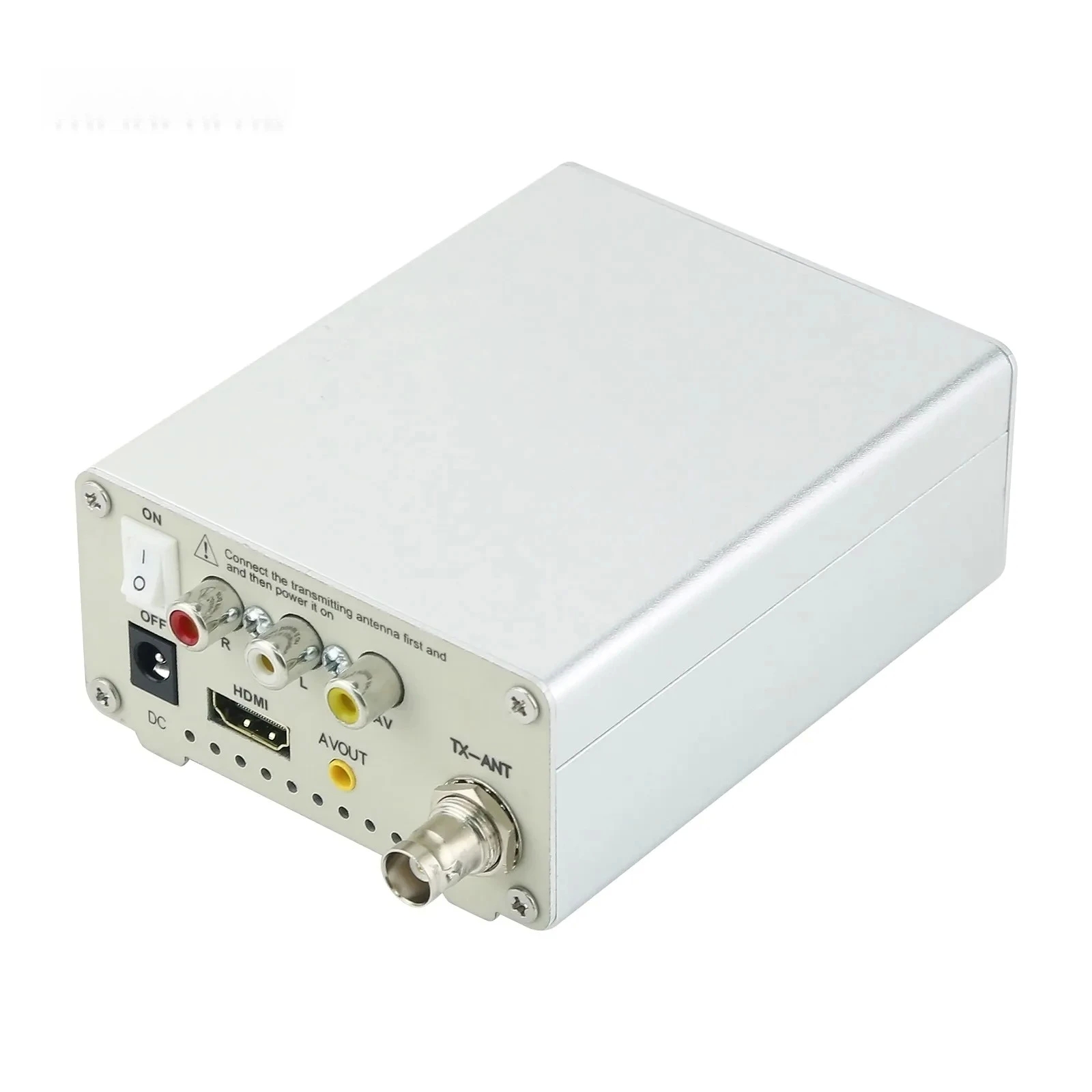 TV-TX200 VHF/UHF Analog TV Transmitter Support HD/AV Input Analog Signal Transmitter with Telescopic Antenna - Image 6