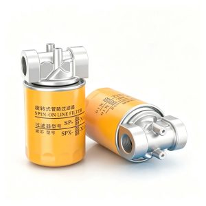 SP Spin‑on Line Filter SPX High Efficiency Filter Head Self‑cleaning Dust‑proof Screen Hydraulic System Filter Element