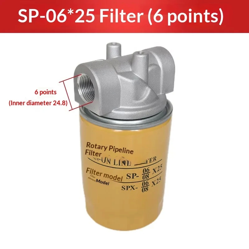 SP Spin‑on Line Filter SPX High Efficiency Filter Head Self‑cleaning Dust‑proof Screen Hydraulic System Filter Element - Image 8