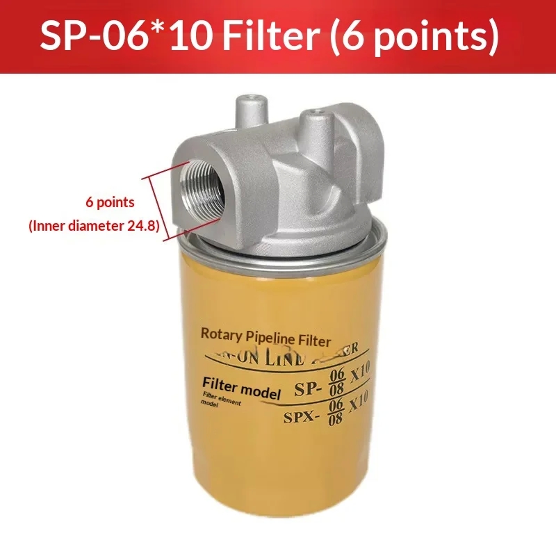 SP Spin‑on Line Filter SPX High Efficiency Filter Head Self‑cleaning Dust‑proof Screen Hydraulic System Filter Element - Image 9