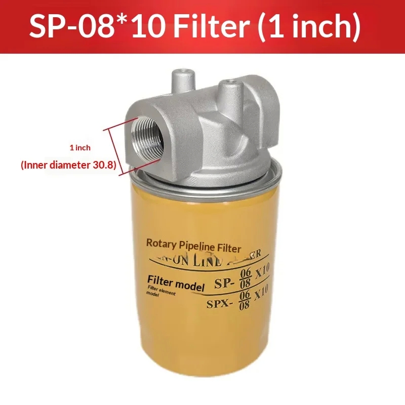 SP Spin‑on Line Filter SPX High Efficiency Filter Head Self‑cleaning Dust‑proof Screen Hydraulic System Filter Element - Image 10