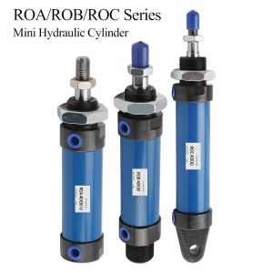 RO Series ROA ROB ROC Mini Hydraulic Cylinder Small Bore16/20/25/32/40/50 Stroke25/50/75/100/125/150/175/200/250mm