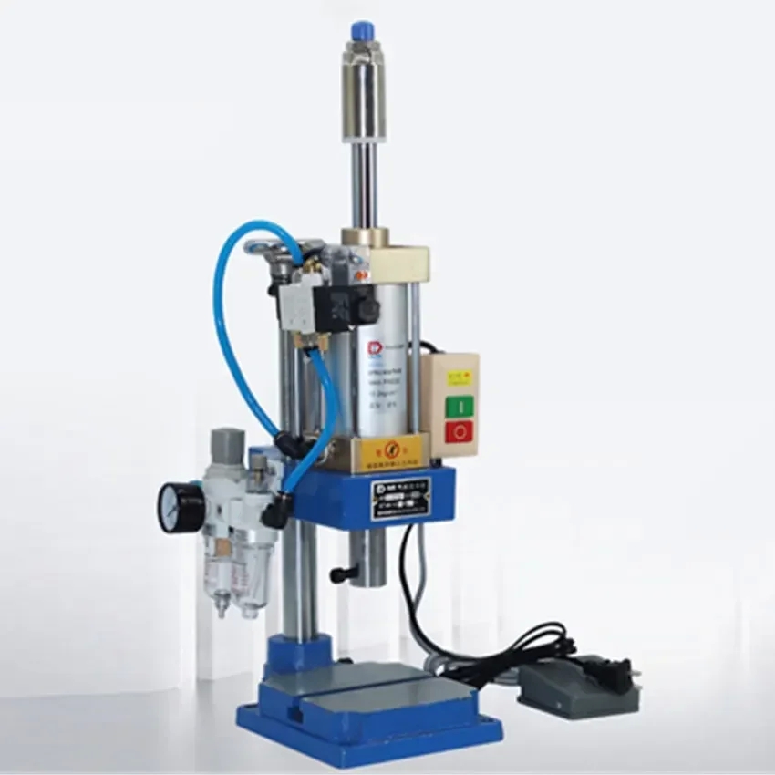 DT-63 Bench Pedal Pneumatic Press Small Adjustable Mechanical Press Pneumatic Machinery Punching Printing Machine 110V/220V - Image 7