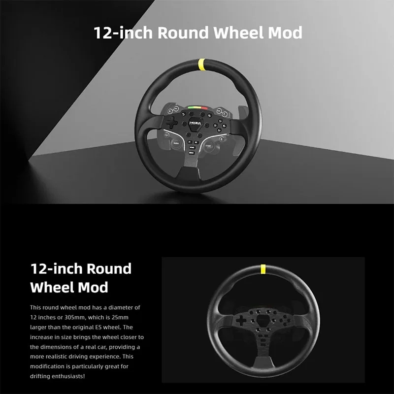 ES steering wheel 12 inch disc replacement wheel equation replacement wheel R5 steering wheel body ES - Image 5