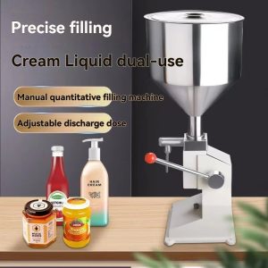 Manual liquid filling machine, small quantitative paste filling machine, cosmetic essential oil, honey filling machine
