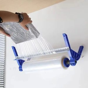 Desktop Packing Manual Support Wrapping Film Packaging Machine Cling Film Capsule Apparatus Cuttable Wall Mounted Commercial