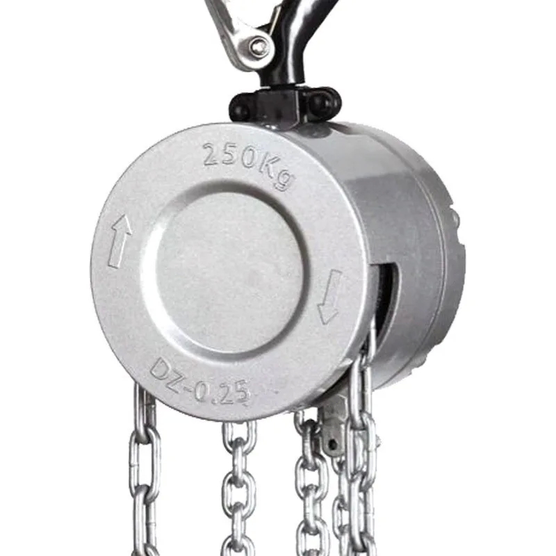 Mini Lightweight Aluminum Alloy 0.5 Ton Manual Chain Hoist Small Portable Miniature Lifting Chain Manual Crane for Lifting - Image 3