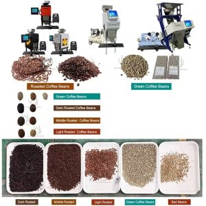 Hot Sale Hyway Industrial HCS100 Mini Portable Movable 50-150kg/h CCD Jewelry Coffee Beans Color Sorter Color Sorting Machine