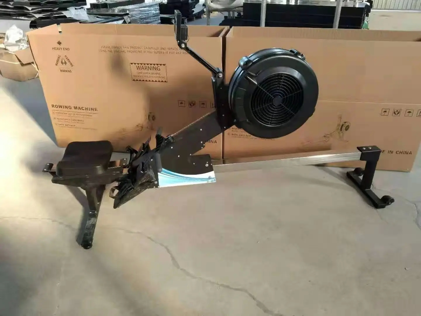 SRJOINFIT OEM Dynamic Wind Resistance Rowing Machine, Air rower, Fitness Equipment, New rower - Image 6
