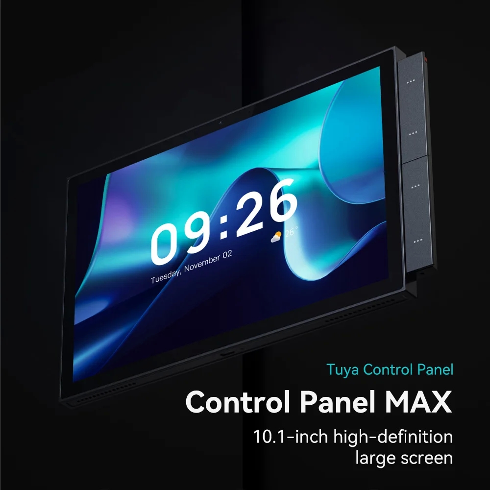 10.1" Tuya Smart Home Control Panel Multipurpose Touch Screen Built-in Zigbee Hub Alexa Building Intercom Support WiFi,Mesh,RS48 - Image 3