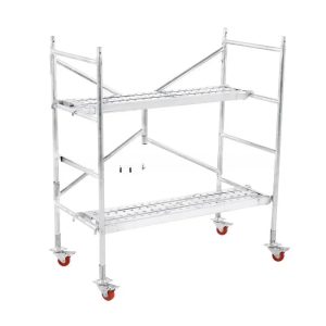 Folding Scaffolding Decoration Scraping Large White Scaffolding Elevated Platform Stool