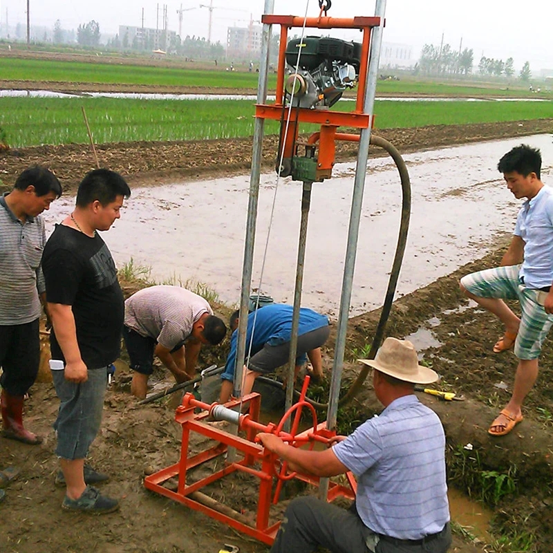 Customized 7.5hp 9hp 15hp Mini Water Boring Machine Drilling Rig Water Drilling Machine - Image 3