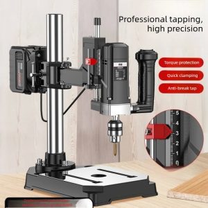 High Power Lithium Electric Tapping Machine Small Desktop Multifunctional Arm Drilling Tool
