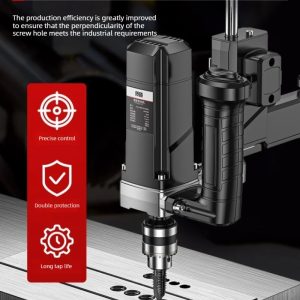 High Power Lithium Electric Tapping Machine Small Desktop Multifunctional Arm Drilling Tool