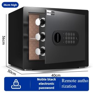 Safe Small Household All-steel Anti-theft Invisible Children’s Piggy Bank 36cm Office Safe Deposit Box