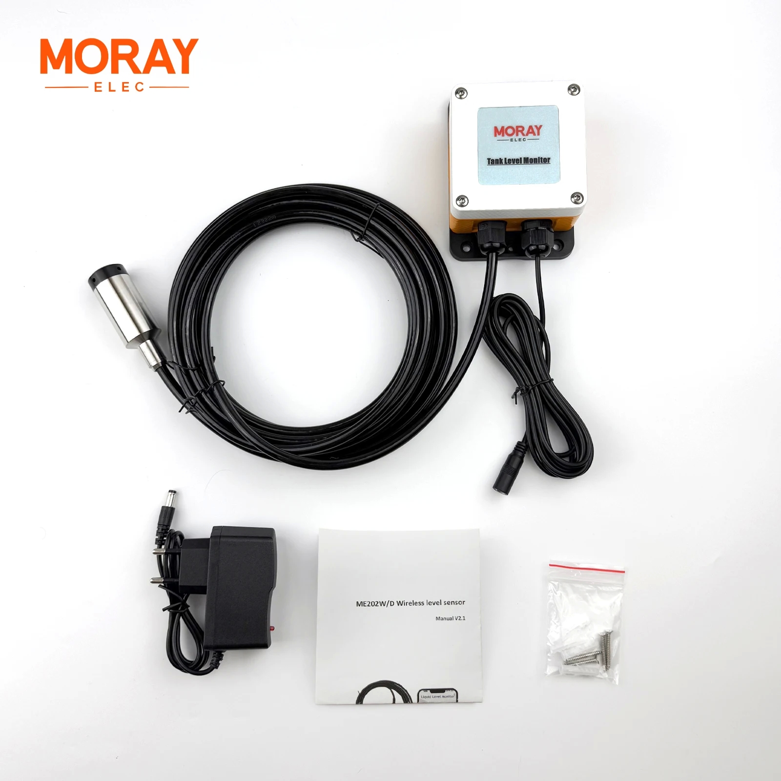 ME202W 5m Intelligent Water Tank Level Sensor Meter Tuya Intelligent Remote WiFi High Accuracy Oil Diesel Water Level Meter - Image 3