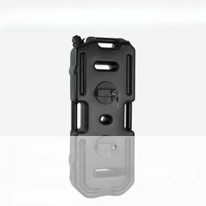 30L 7.93Gal Oil Tank Boat on-board Thick Motorcycle Spare Petrol Car Portable Black Oil Drum Fuel Tank with 2 Locks Set