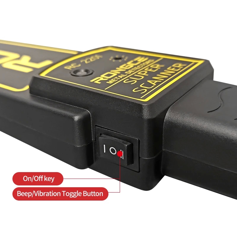 Professional Metal Detector High Sensitivity Security Detector for Gold Treasure Hunting - Image 3