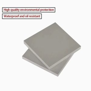 PVC Hard Sheet Acid Alkali Resistant High Quality Polyvinyl Chloride Board Industrial Use Thick 3/4/5/6/8/10/12/15mm Grey