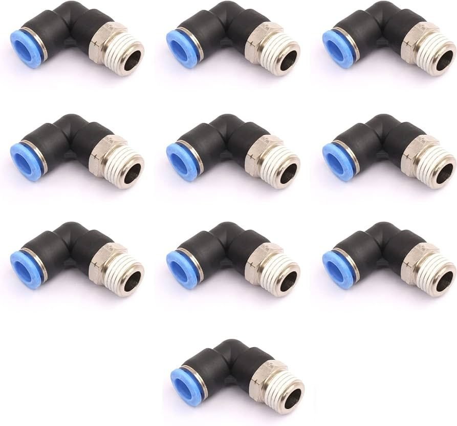 Pneumatic fitting Size 6 mm × 1/4" Elbow - 39350