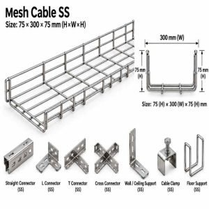 Mesh Cable Size 75*300*75 mm With accessories – 39350