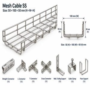 Mesh Cable Size 50*100*50 mm With accessories – 39350