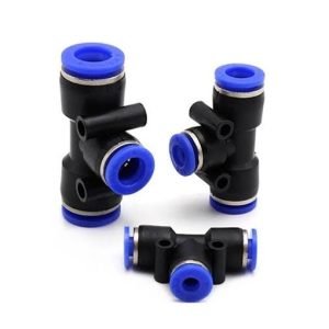Pneumatic fitting Size 6 mm × T Connector – 39350