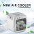 Mini Portable Air Conditioner Fan Desk USB Air Fan Cooler Arctic Cooling Humidifier Mute Silent Personal Space For Office Home